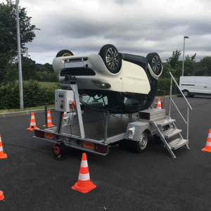 simulateur voiture tonneau